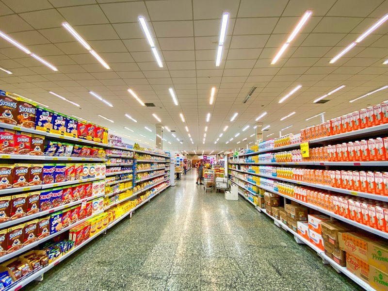 supermarket, credt card, savings